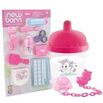 Acessorios para Bonecas NEW BORN Completo Divertoys 8201