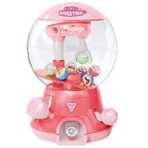 Mini Maquina Garra Divertida BALL Pega Bolinhas DM TOYS Rosa