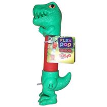 Brinquedo Dinossauro FLEX com LUZ TOYNG 49543 Verde