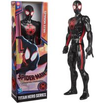 Boneco Titan Spider MAN Aranhaverso Miles Morales Hasbro F5643