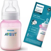 Mamadeira Classica ANTI-COLIC 260ML Rosa Philips AVENT SCY121/09