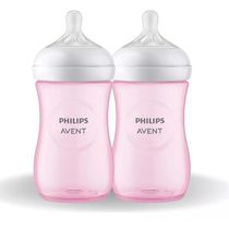 Kit 2 Mamadeira Petala 260ML Rosa Philips AVENT SCY903/11