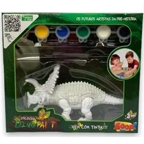 Dinossauro para Pintar Dino Paint Estiracossauro Zoop TOYS ZP00152