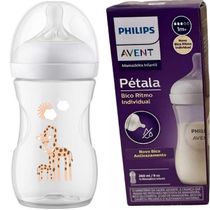 Mamadeira Petala 260ML Decorada Girafa Philips AVENT SCY903/66