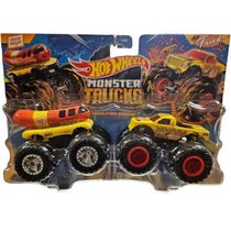 Carrinho HOT Wheels Monster TRUCK OSCAR Mayer X ALL Fried Mattel FYJ64