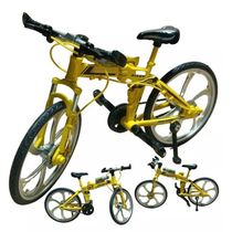 Miniatura Bicicleta Montain Bike Ciclismo Speed DFXL2139 Amarelo