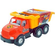 Caminhao de Brinquedo MAX Caçambao Vermelho Tilin