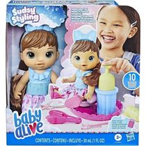 Boneca BABY Alive SUDSY STYLING Morena Habro F5113