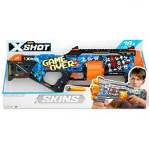 Lançador X-SHOT SKINS LAST STAND 16 Dardos Game OVER Candide 5612