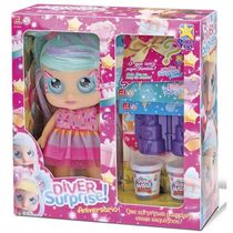 Boneca Diver Surprise Aniversario Vestido Brigadeiro Divertoys 8278