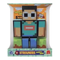 Boneco Streamers George 25CM Minecraft ALGAZARRA