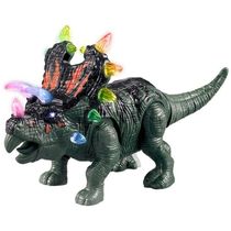 Boneco Dinossauro com LUZ e Som Verde DM TOYS DMT5134