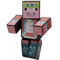 Boneco Streamers Techno 25CM Minecraft