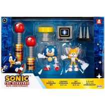Conjunto de Mini Figuras - Sonic Diorama SET 2,5 Candide 3406