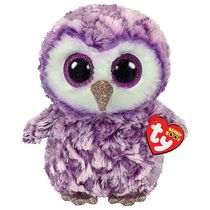 Pelúcia Colecionável Fofa TY Beanie Boos Toyng Moonlight