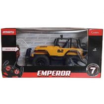 Carro Controle Remoto Emperor Amarelo Candide 3553