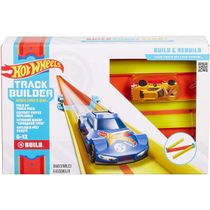 Hot Wheels - Pista Track Builder - Conjunto de Pista Dobrável Glc91