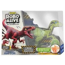 Robo Alive Rampaging Raptor Verde Candide 1119