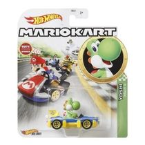 Hot Wheels Mario KART Yoshi MACH 8 Mattel GBG25