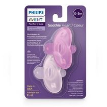 Chupeta Soothie 0-3M Rosa 2 Unidades Philips AVENT SCF099/02