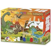 Kit de Pintura Dinos Fazendo ARTE Junges 347