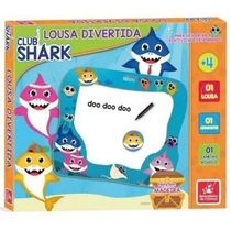 Lousa Branca CLUB SHARK Brincadeira de Criança 2338