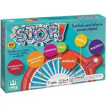 Jogo STOP 60 Temas NIG Brinquedos 0162