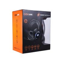 Headset Gamer Kaster HS416 USB Preto e AZUL OEX Game