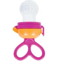 Alimentador de Silicone Porta Frutas Rosa Buba 6156