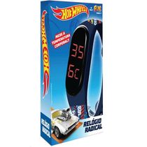 Relogio HOT Wheels com Medidor de Temperatura FUN F0062-4