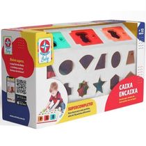 Brinquedo CAIXA-ENCAIXA Branco Estrela 0005