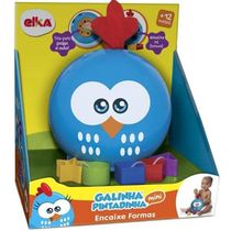 Encaixe Formas Galinha Pintadinha Mini ELKA 1207