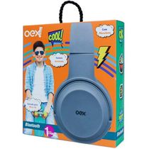 Fone de Ouvido Headset Bluetooth Dobravel OEX Teen POP HS315 Cinza