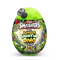 Smashers Lightup Mega Jurassic Dino Cinza Grande FUN F0128-7