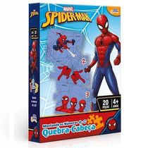 Jogo Montando os Numeros de 1 a 20 Homem ARANHA Toyster 8045