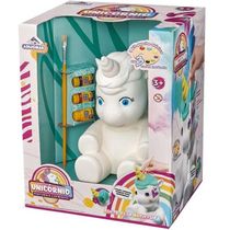 Boneco Unicornio Cofrinho para Pintar Adijomar