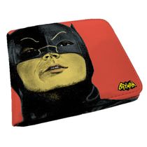 Carteira Pu Dco Movie Batman Face Fd Rosa