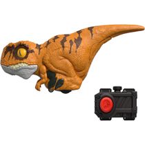 Jurassic World - Dinossauro com Controle - Atrociraptor Laranja e Marrom Hbd53