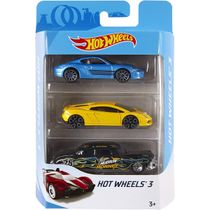 Hot Wheels - Carros Básicos com 3 K5904