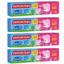 4X GEL DENTAL INFANTIL PEPPA PIG COM FLUOR 50G - DENTALCLEAN