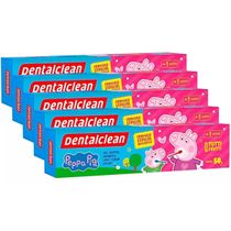 5X GEL DENTAL INFANTIL PEPPA PIG COM FLUOR 50G - DENTALCLEAN