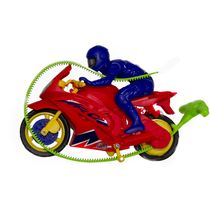 Moto de brinquedo Toyng com lançador