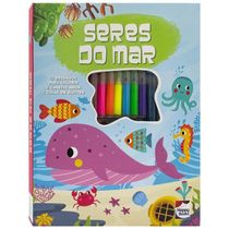 Livro Meu Adorável SuperKit: Seres do Mar - Happy Books