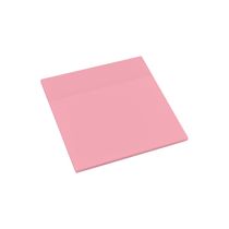 Bloco Adesivo Pet Rosa Pastel Transparente 75x75mm 50 Folhas Keep - EI152 EI152