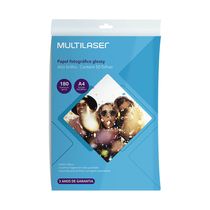 Papel Fotográfico Glossy Multi A4 180g 50 Folhas - PE031 PE031