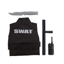 Brincando De Ser Swat Colete Polybag Multikids - BR1851OUT [Reembalado] BR1851OUT