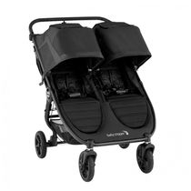 Carrinho de Bebê Duplo para Todos os Terrenos, Jogger City Mini GT2, Preto