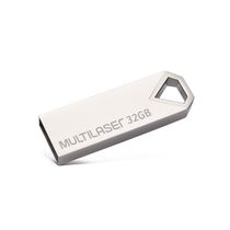 Pen drive Multilaser Diamond 32GB USB 2.0 Metálico - PD851 PD851