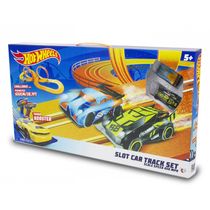 Pista Hot Wheels Track Set Deluxe 632cm com 2 Carrinhos + 2 Controles Indicado para +5 Anos Multikids - BR083OUT [Reembalado] BR083OUT