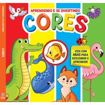 Livro Aprendendo e se Divertindo | Cores